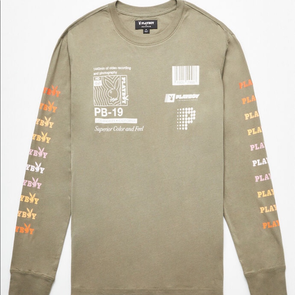 Playboy By PacSun Retro Con Long Sleeve T-Shirt